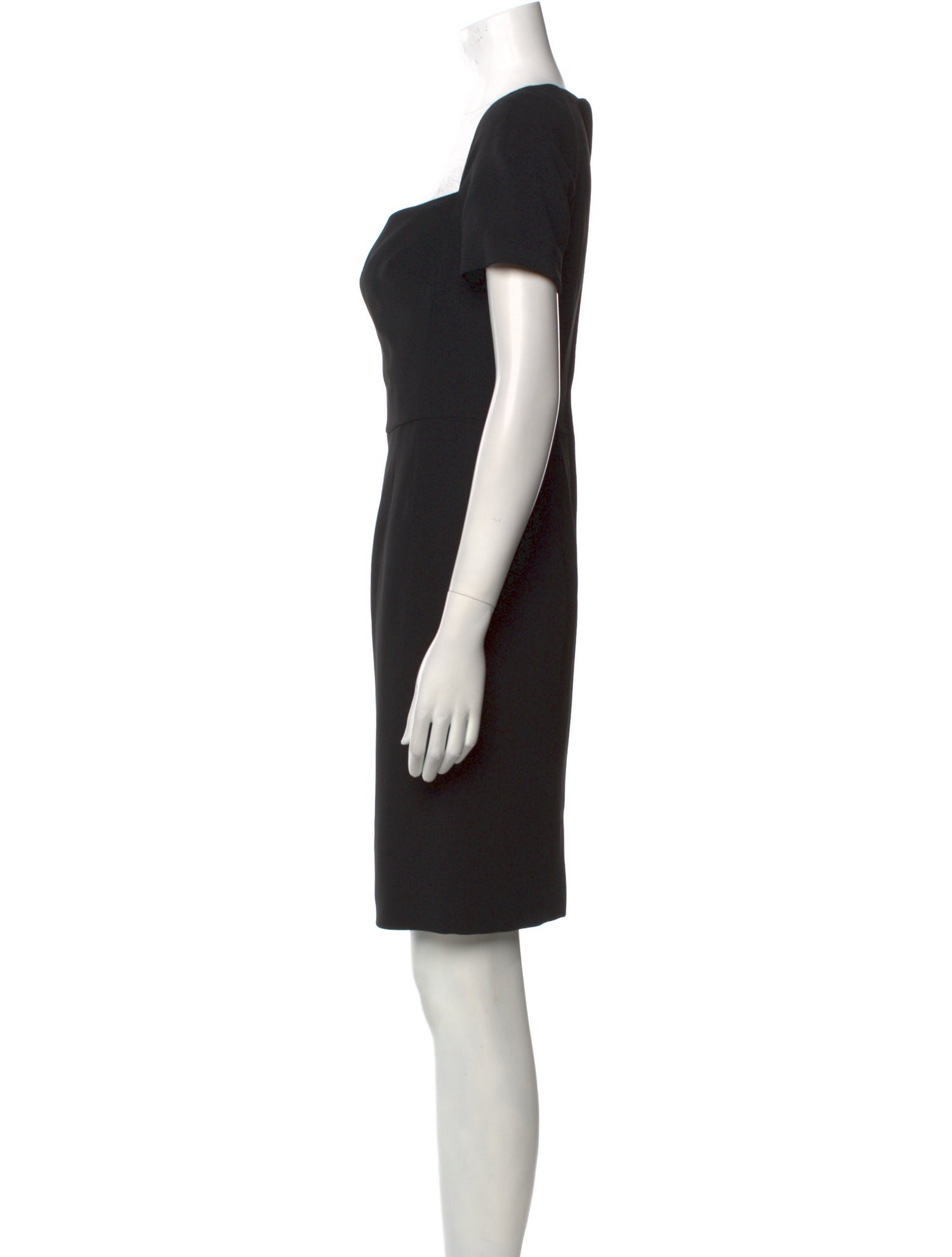 Dolce & Gabbana Virgin Wool Mini Dress