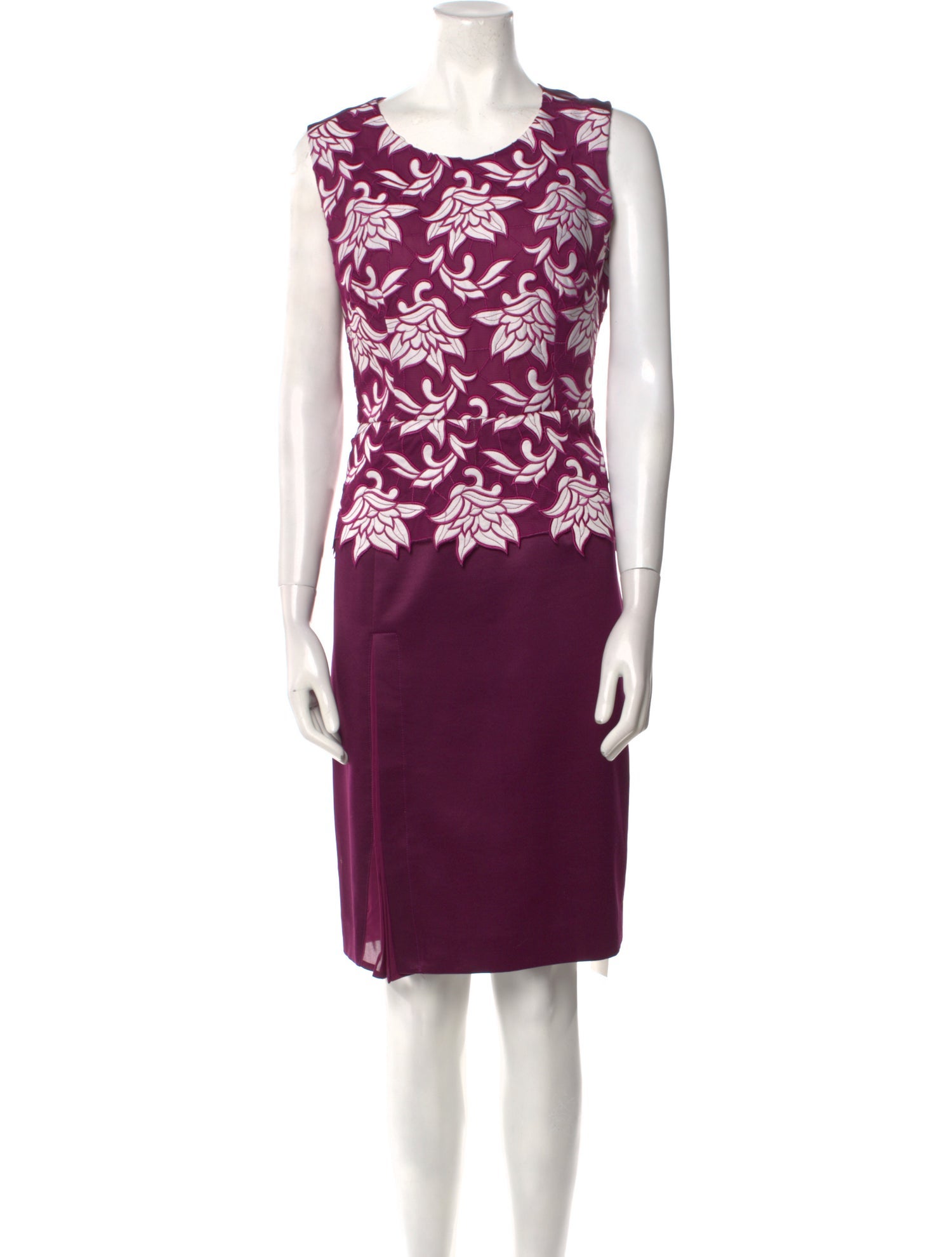 Dolce & Gabbana Printed Knee-Length Dress