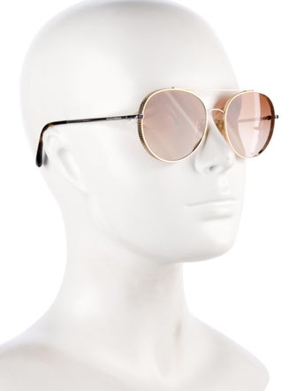 Dolce & Gabbana Round Gradient Sunglasses