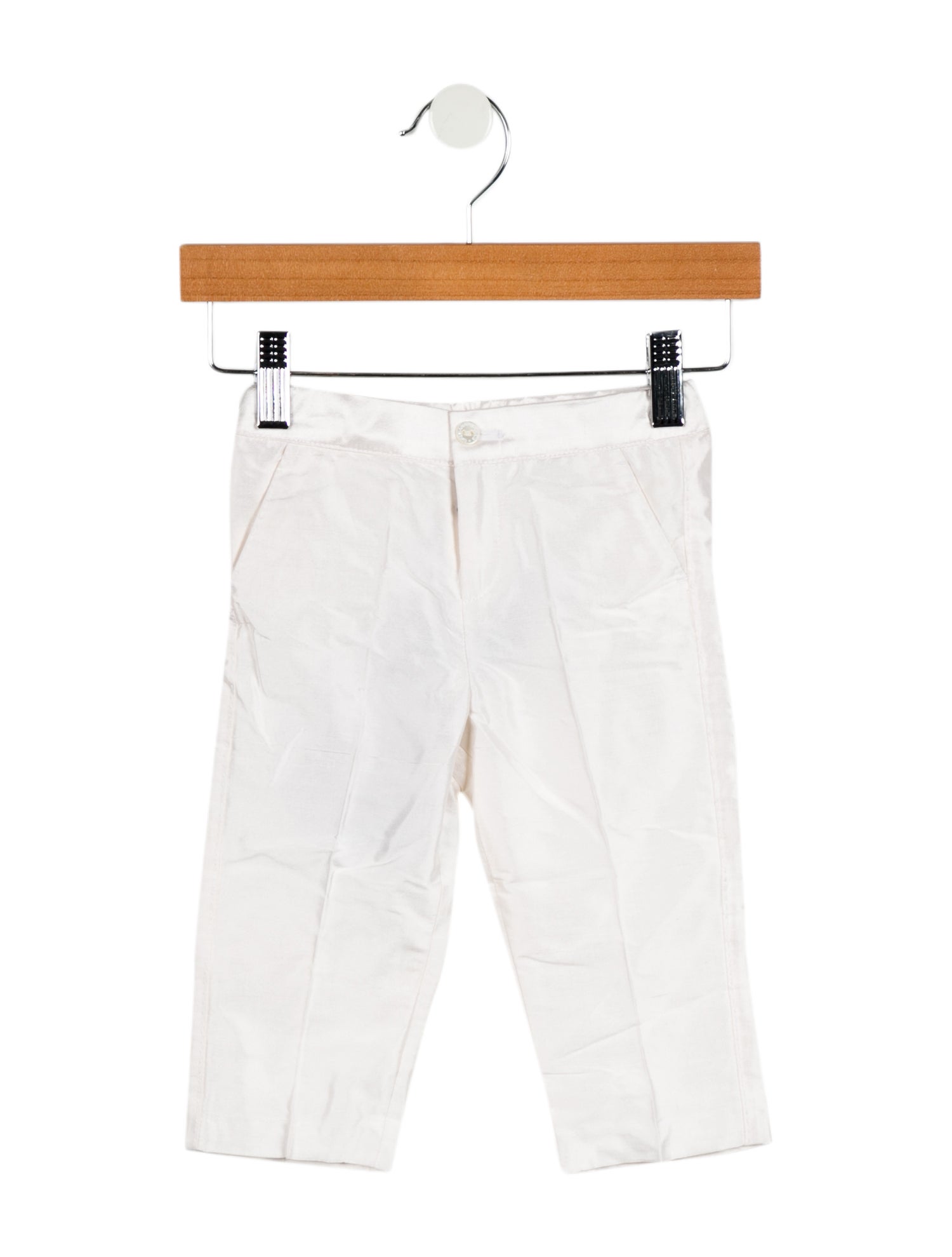 Dolce & Gabbana Boys' Solid Silk Pants