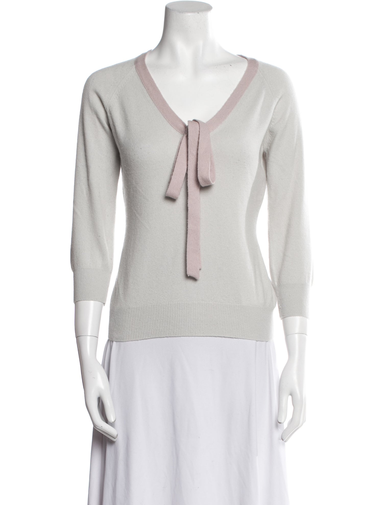 Dolce & Gabbana Cashmere V-Neck Sweater