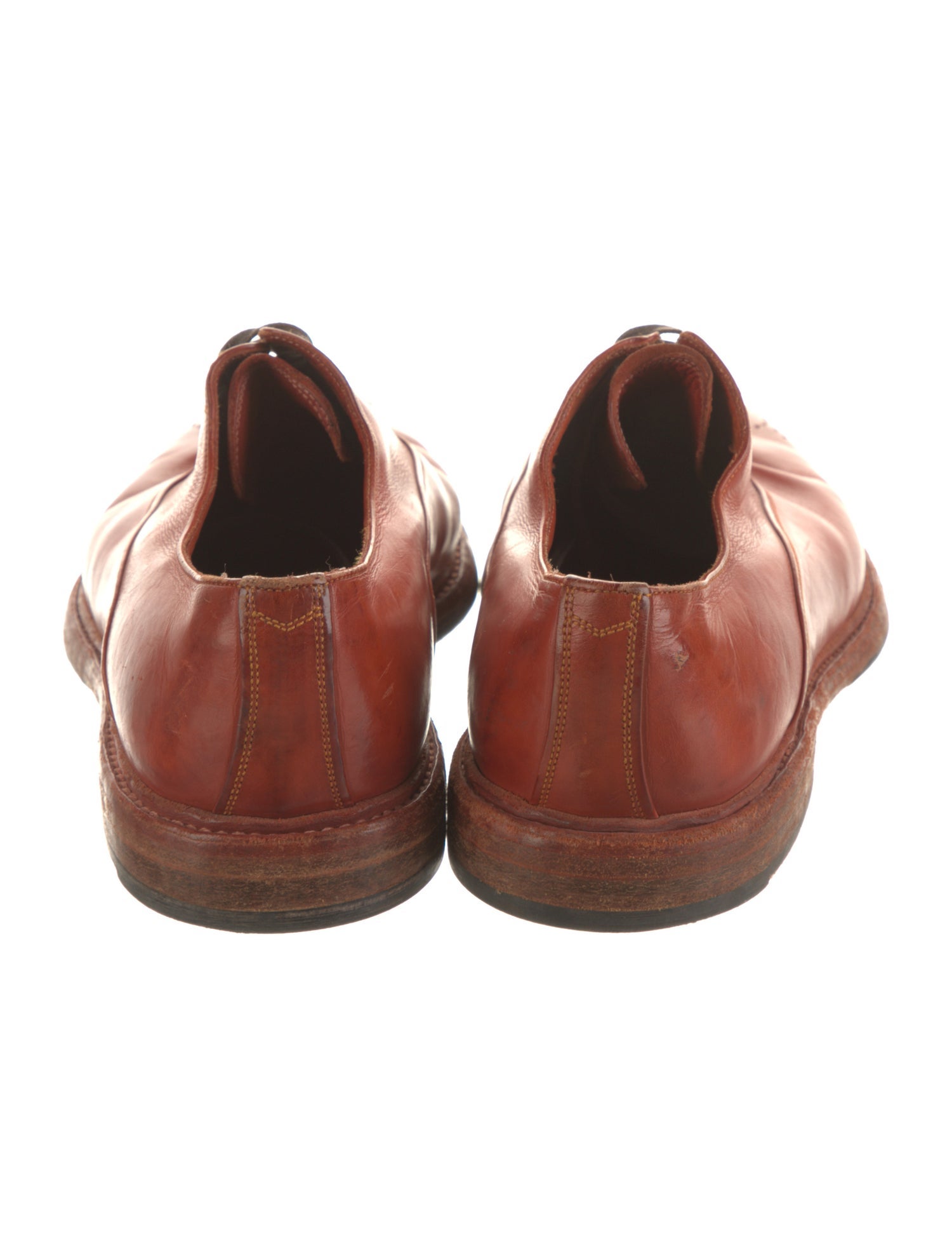 Dolce & Gabbana Leather Lasercut Accents Oxfords