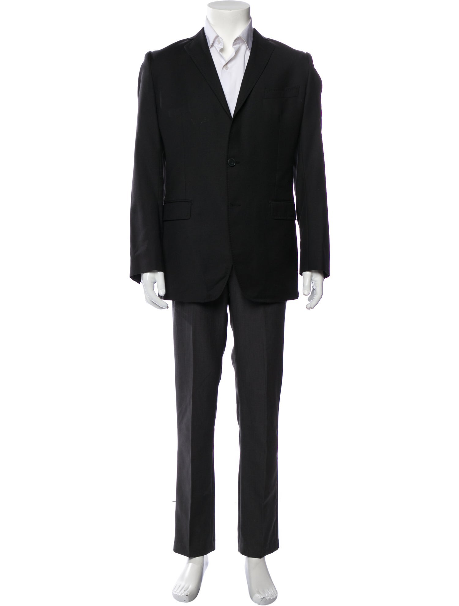 Dolce & Gabbana Virgin Wool Embroidered Accent Blazer