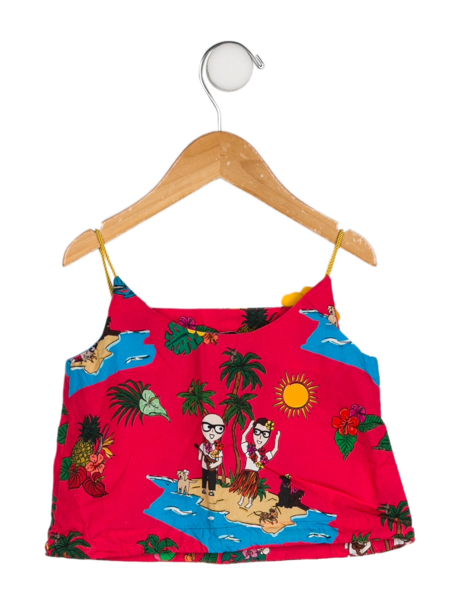 Dolce & Gabbana Toddler Girls' Printed Sleeveless Top