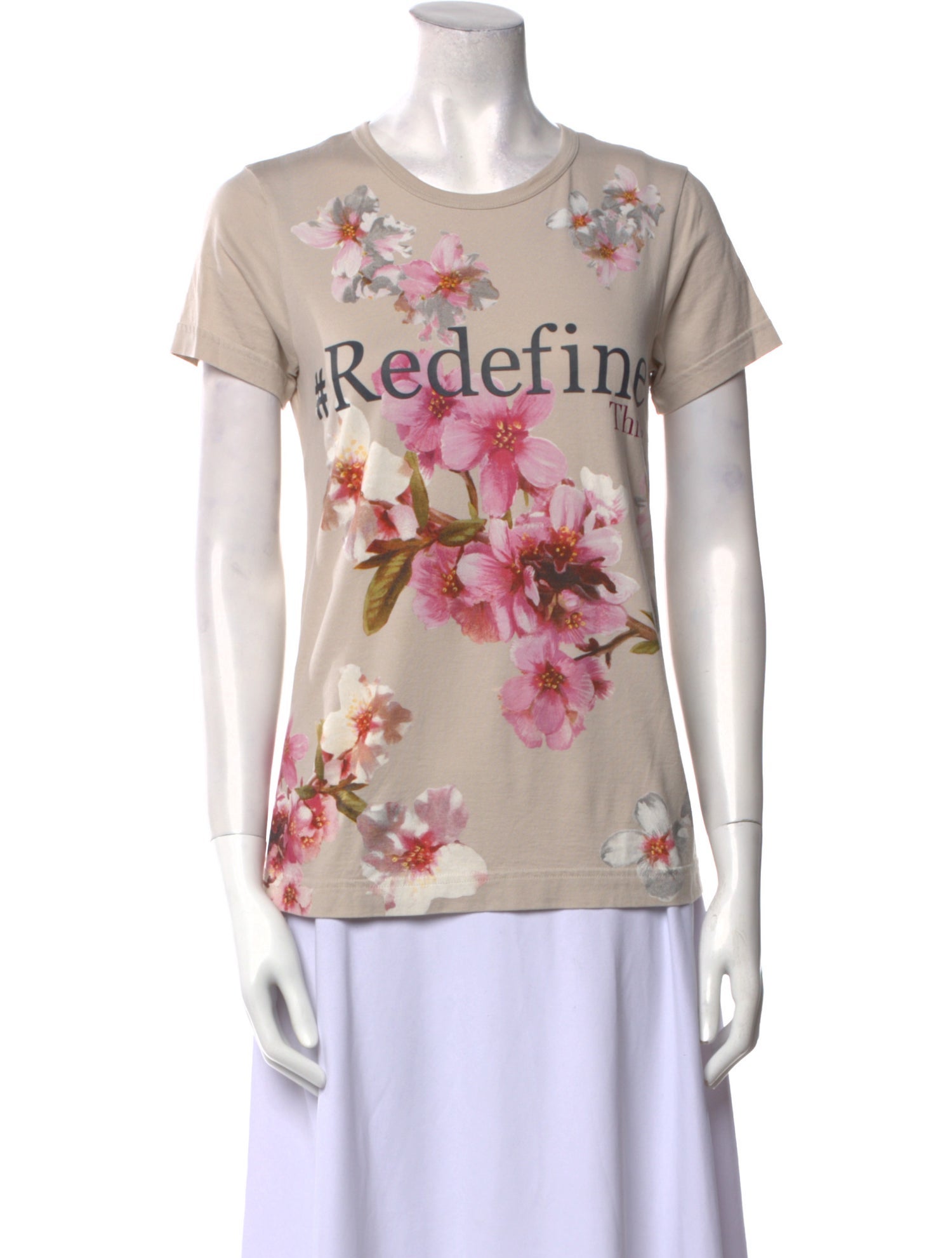 Dolce & Gabbana Graphic Print Crew Neck T-Shirt