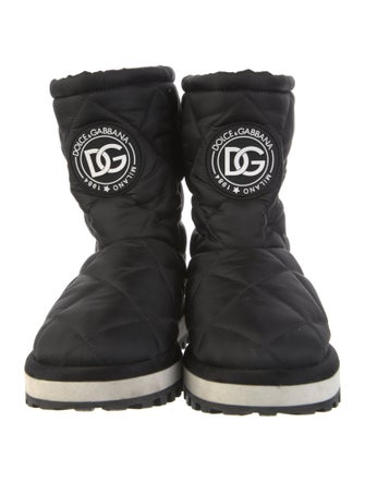 Dolce & Gabbana Nylon Boots