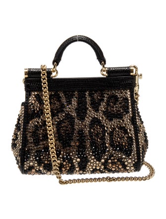 Dolce & Gabbana Crystal Crossbody Bag