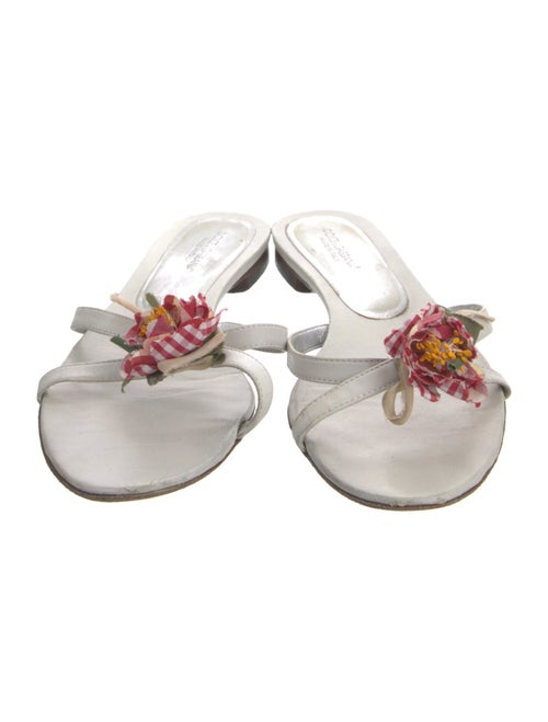 Dolce & Gabbana Leather Slides