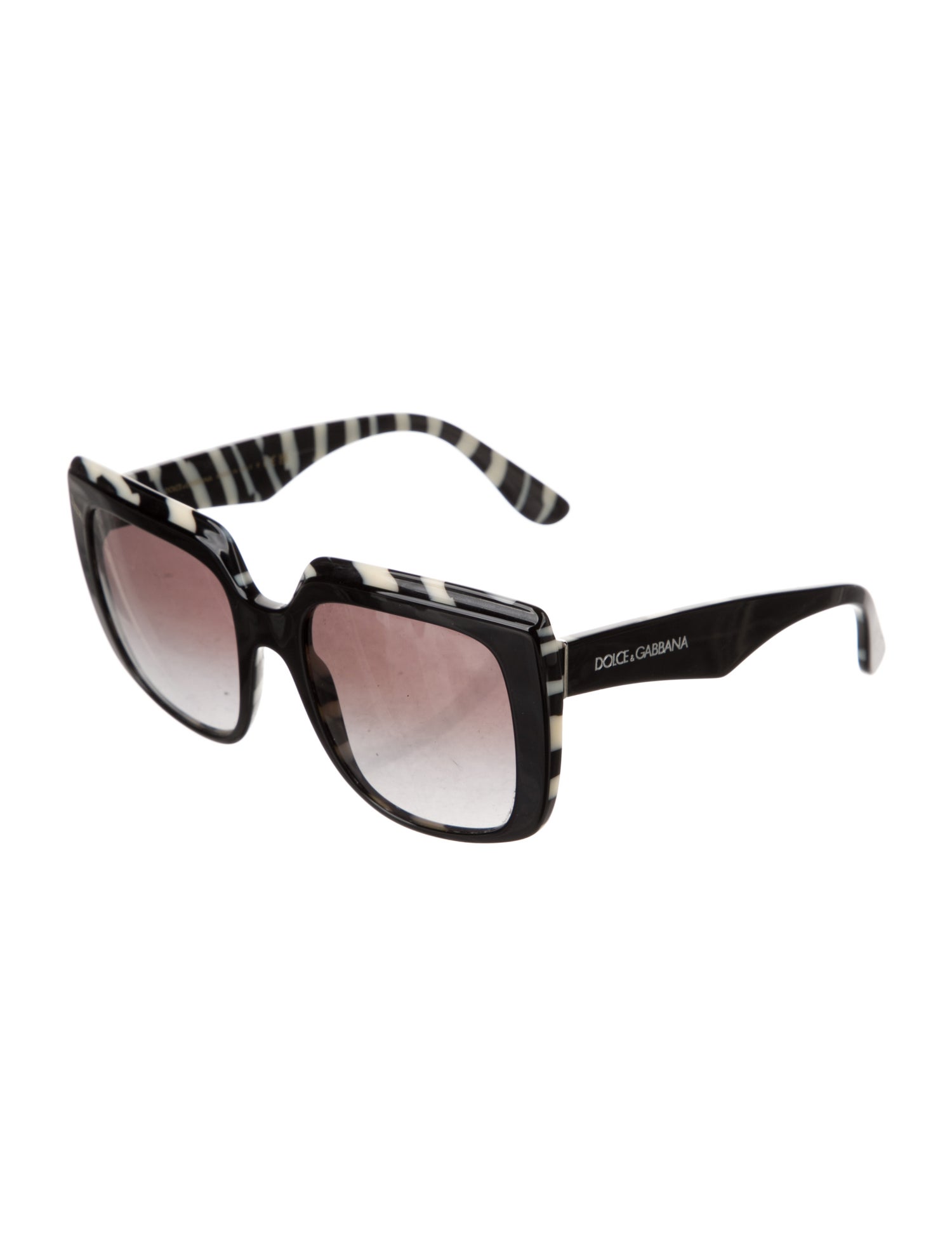 Dolce & Gabbana Square Gradient Sunglasses