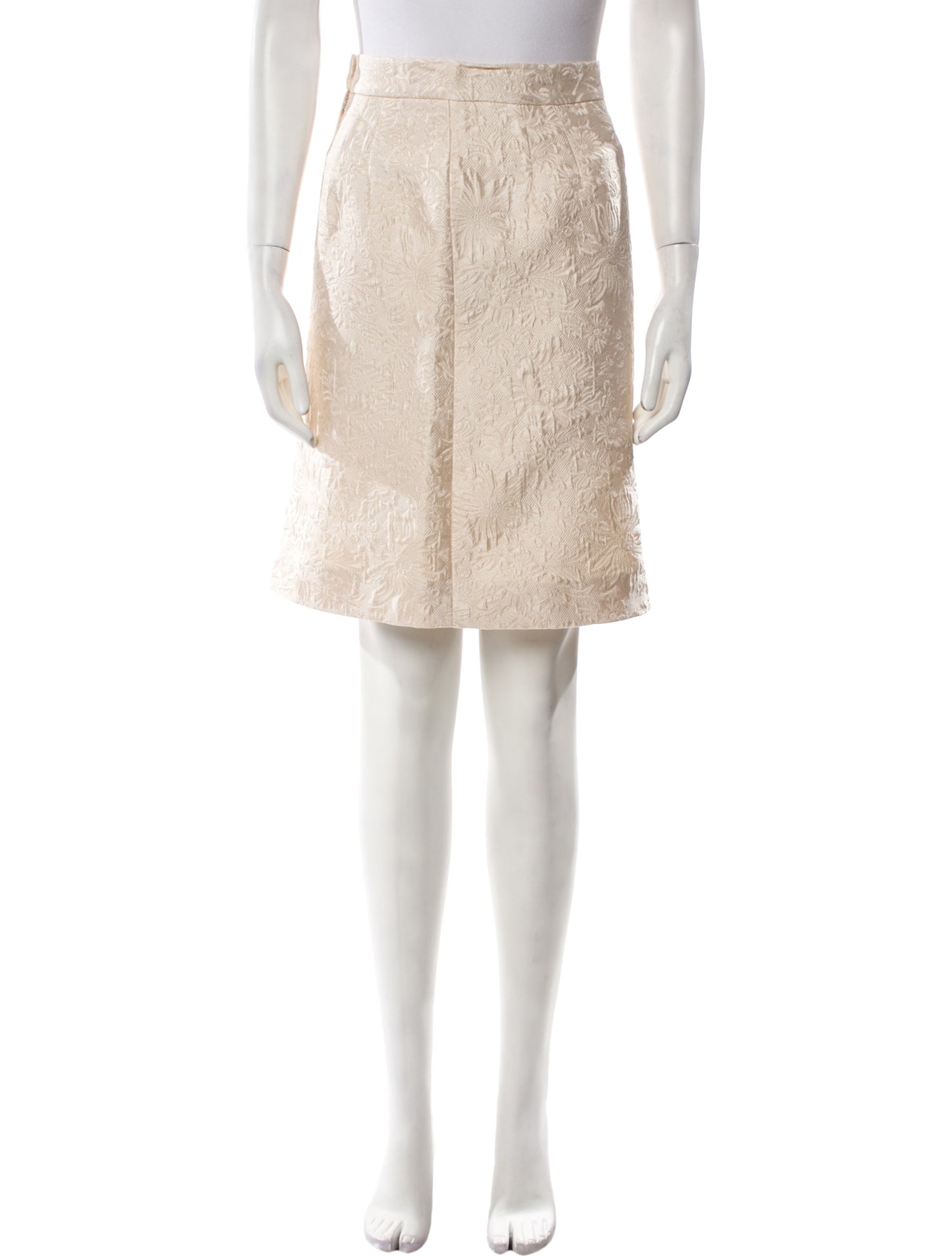 Dolce & Gabbana Patterned Knee-Length Skirt