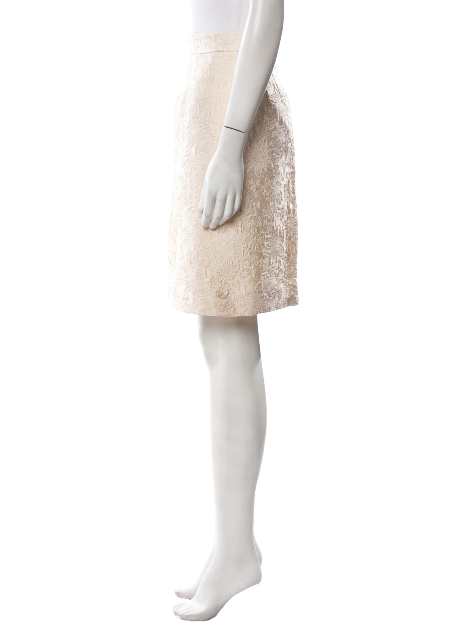 Dolce & Gabbana Patterned Knee-Length Skirt