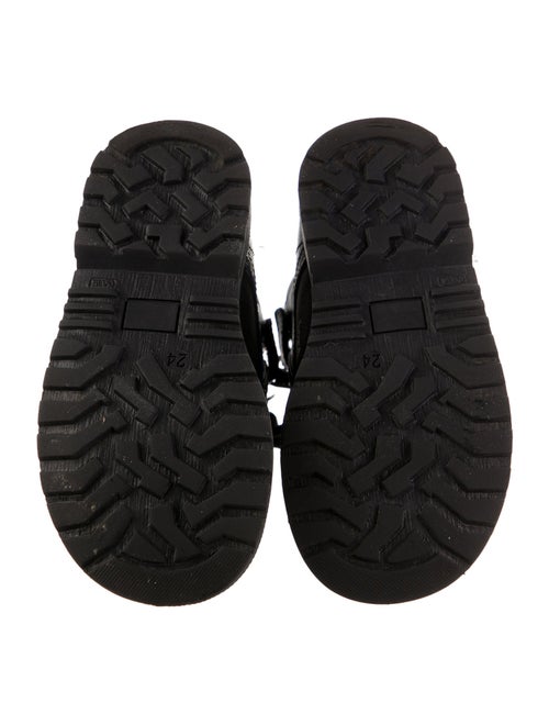 Dolce & Gabbana Leather Pattern Print Ankle Boot