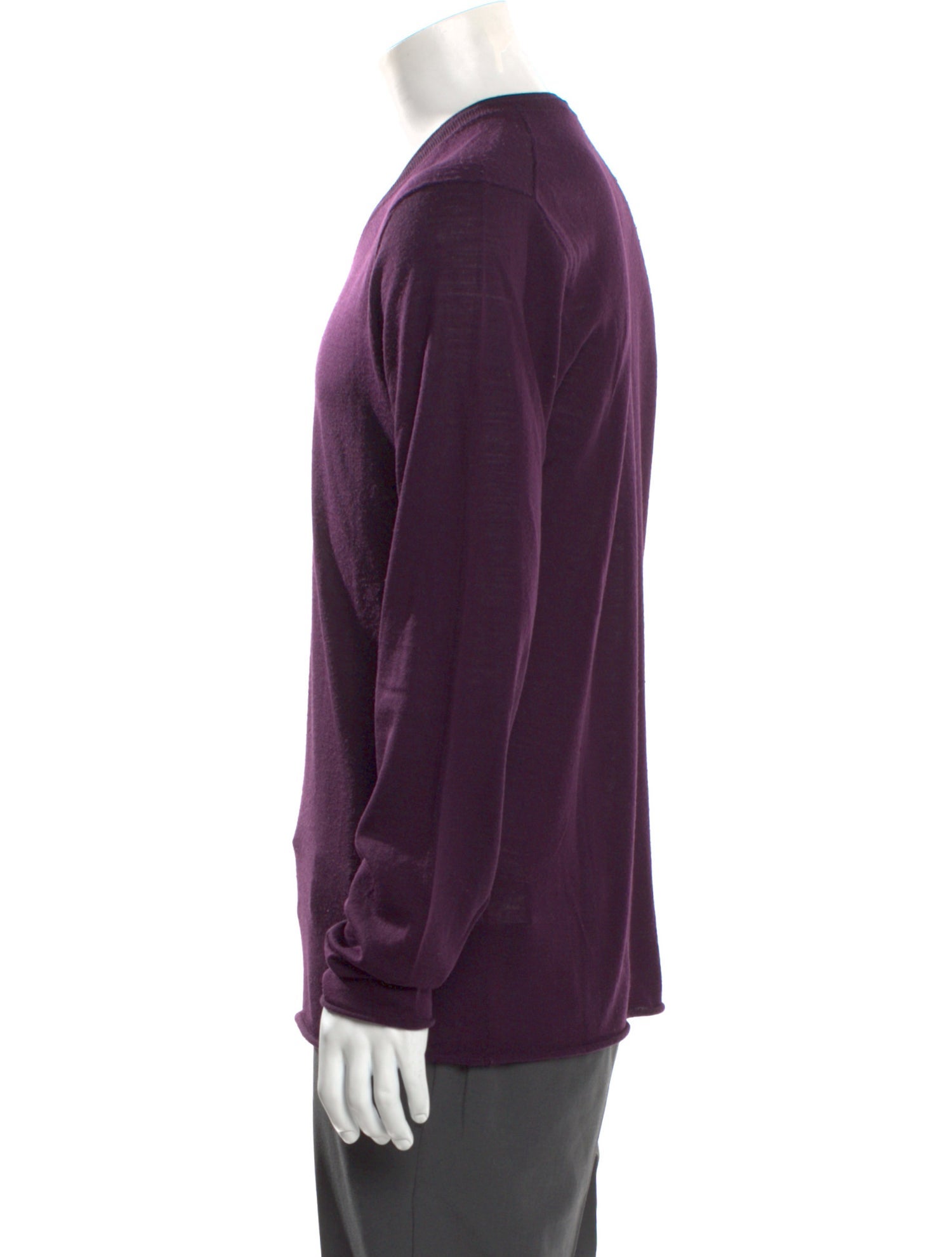 Dolce & Gabbana Virgin Wool V-Neck Pullover