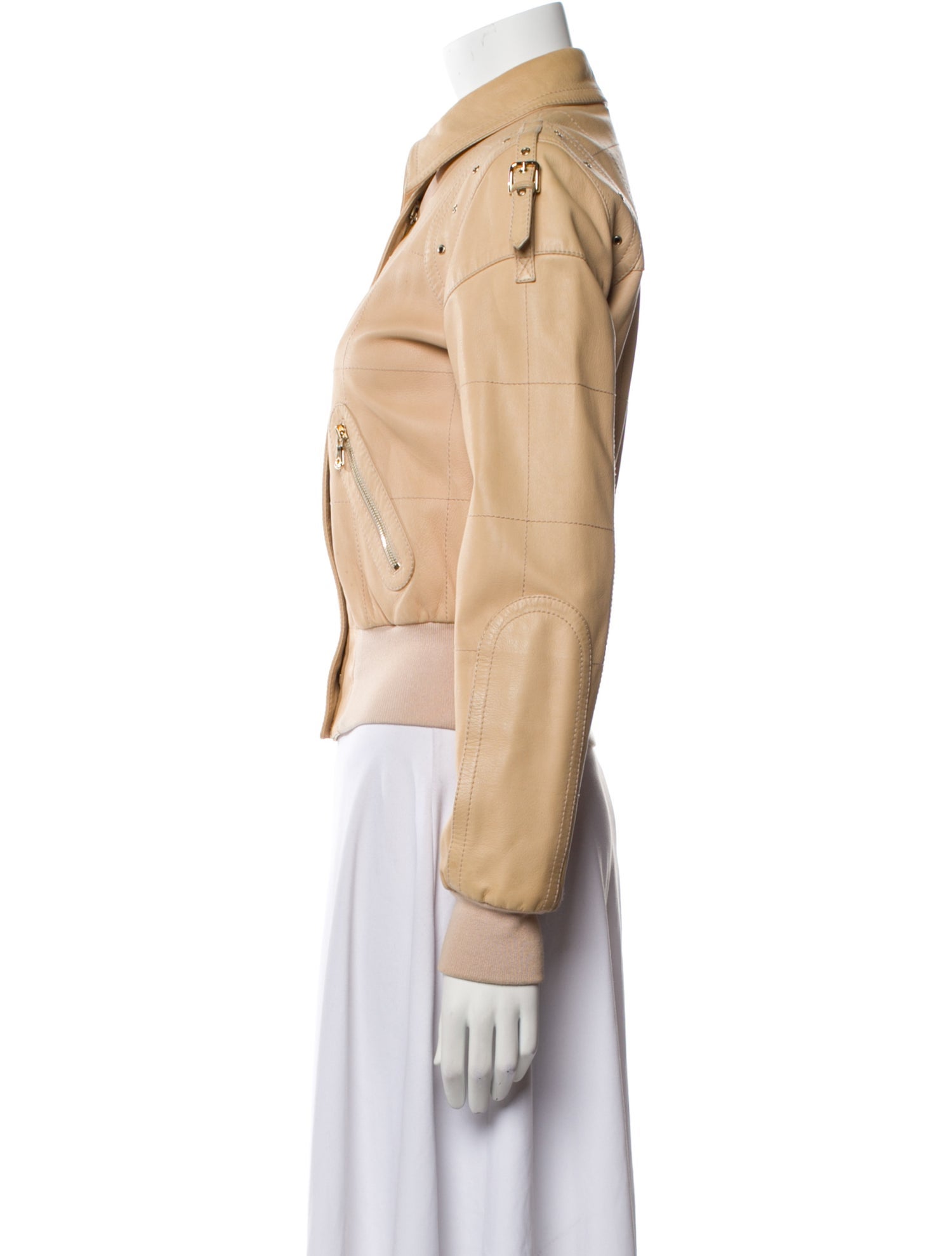 Dolce & Gabbana Shearling Utility Jacket