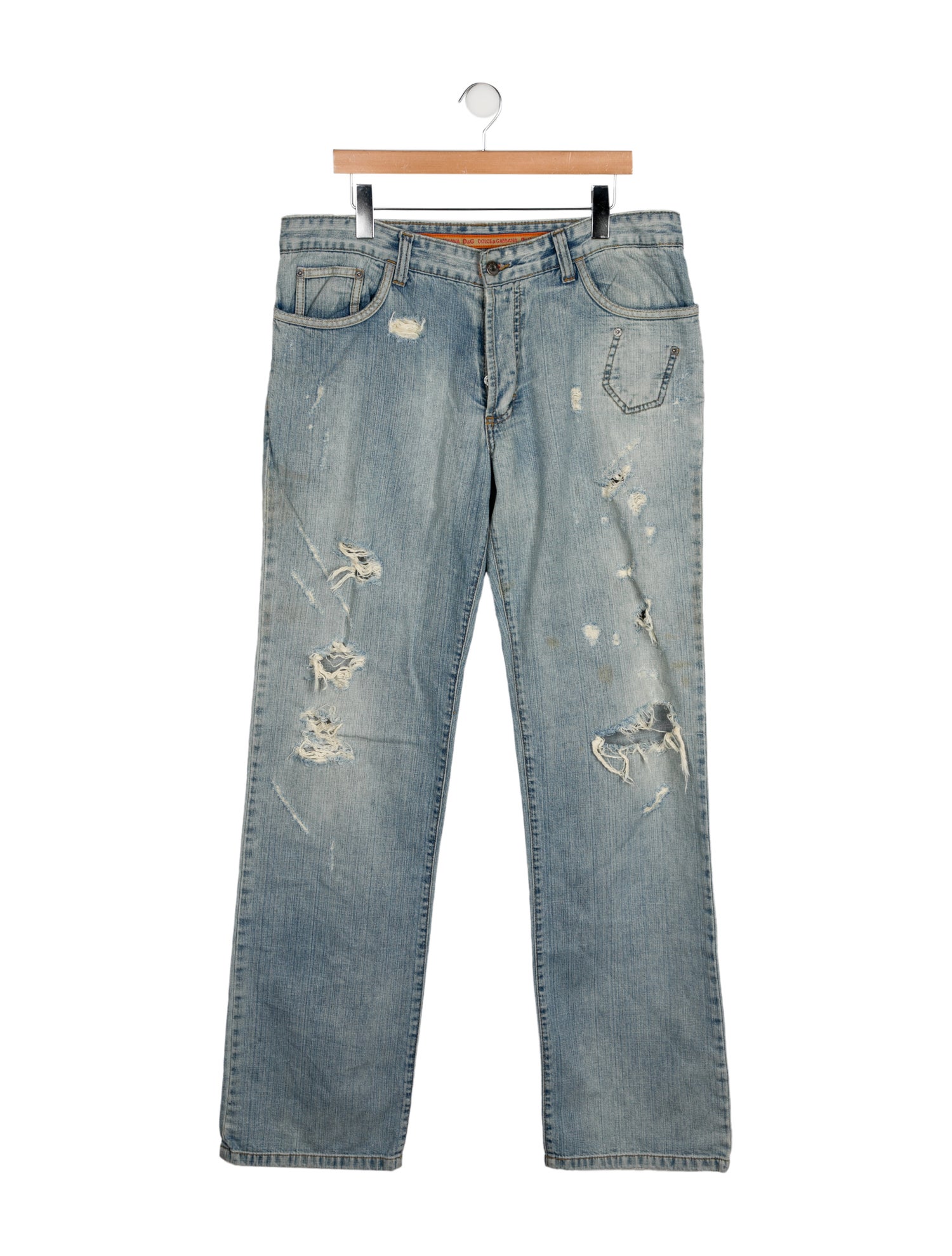 D&G Vintage Straight-Leg Jeans
