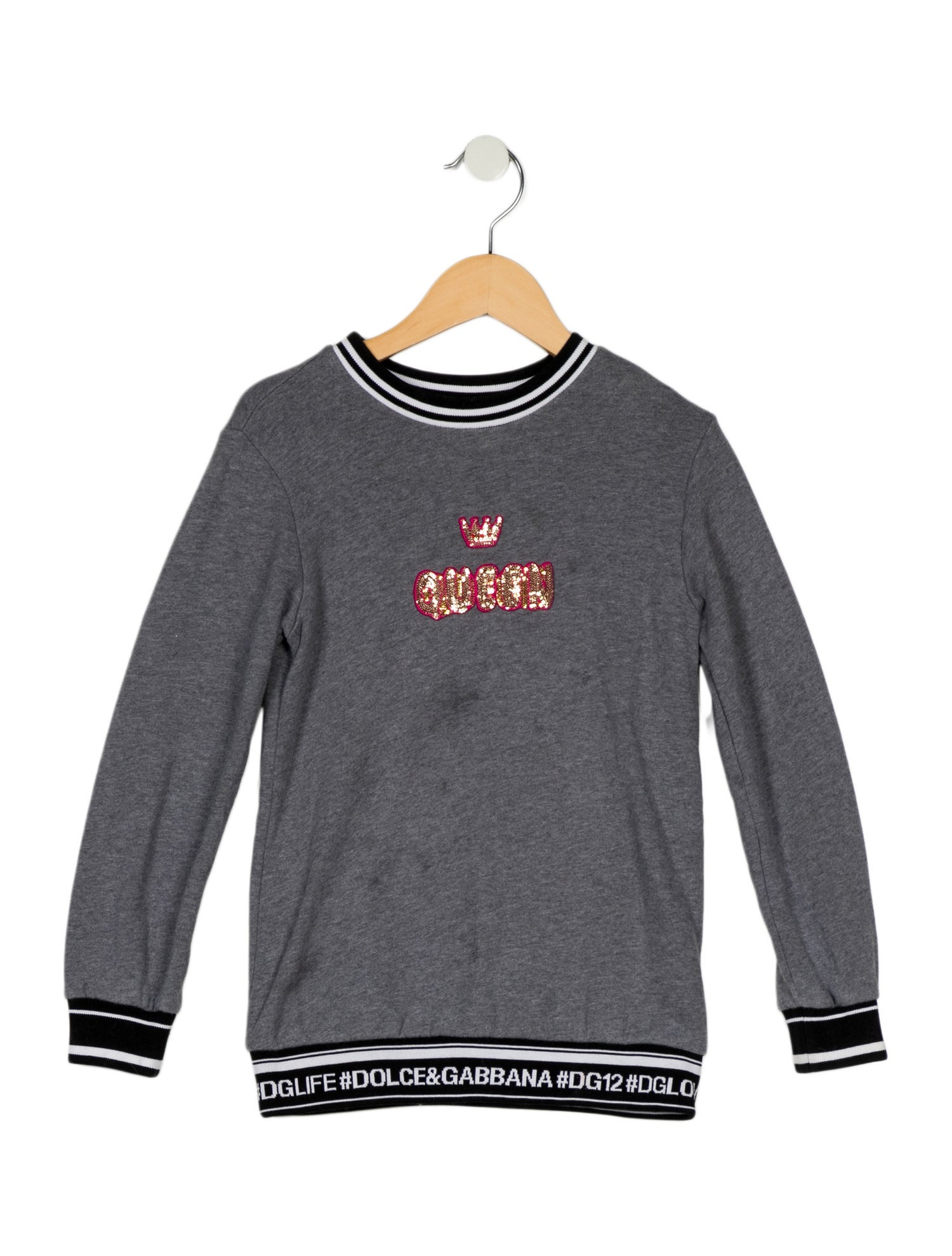 Dolce & Gabbana Kids Girls Long sleeve Sweater