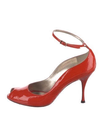 Dolce & Gabbana Patent Leather D'Orsay Pumps