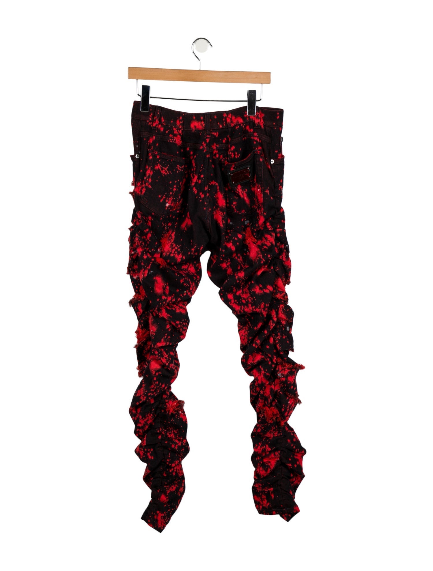 Dolce & Gabbana High-Rise Straight Leg Jeans