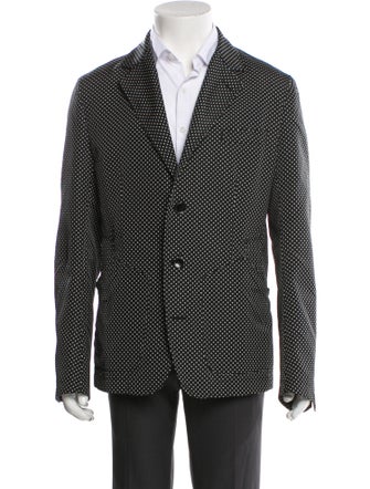 Dolce & Gabbana Polka Dot Print Coat