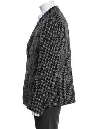 Dolce & Gabbana Polka Dot Print Coat