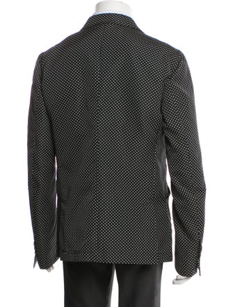 Dolce & Gabbana Polka Dot Print Coat