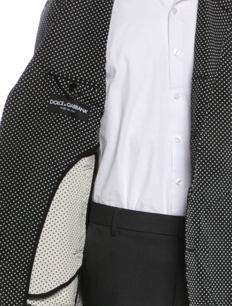 Dolce & Gabbana Polka Dot Print Coat