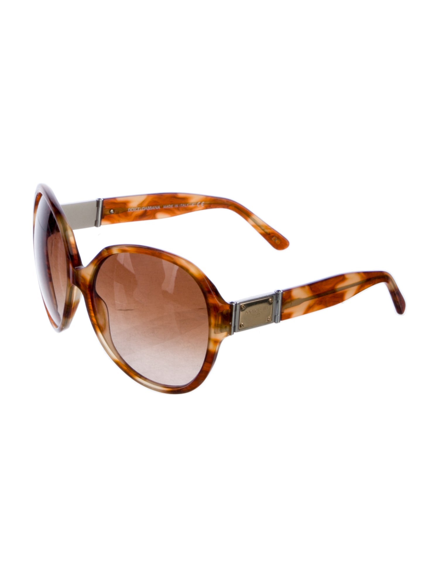 Dolce & Gabbana Oversize Gradient Sunglasses
