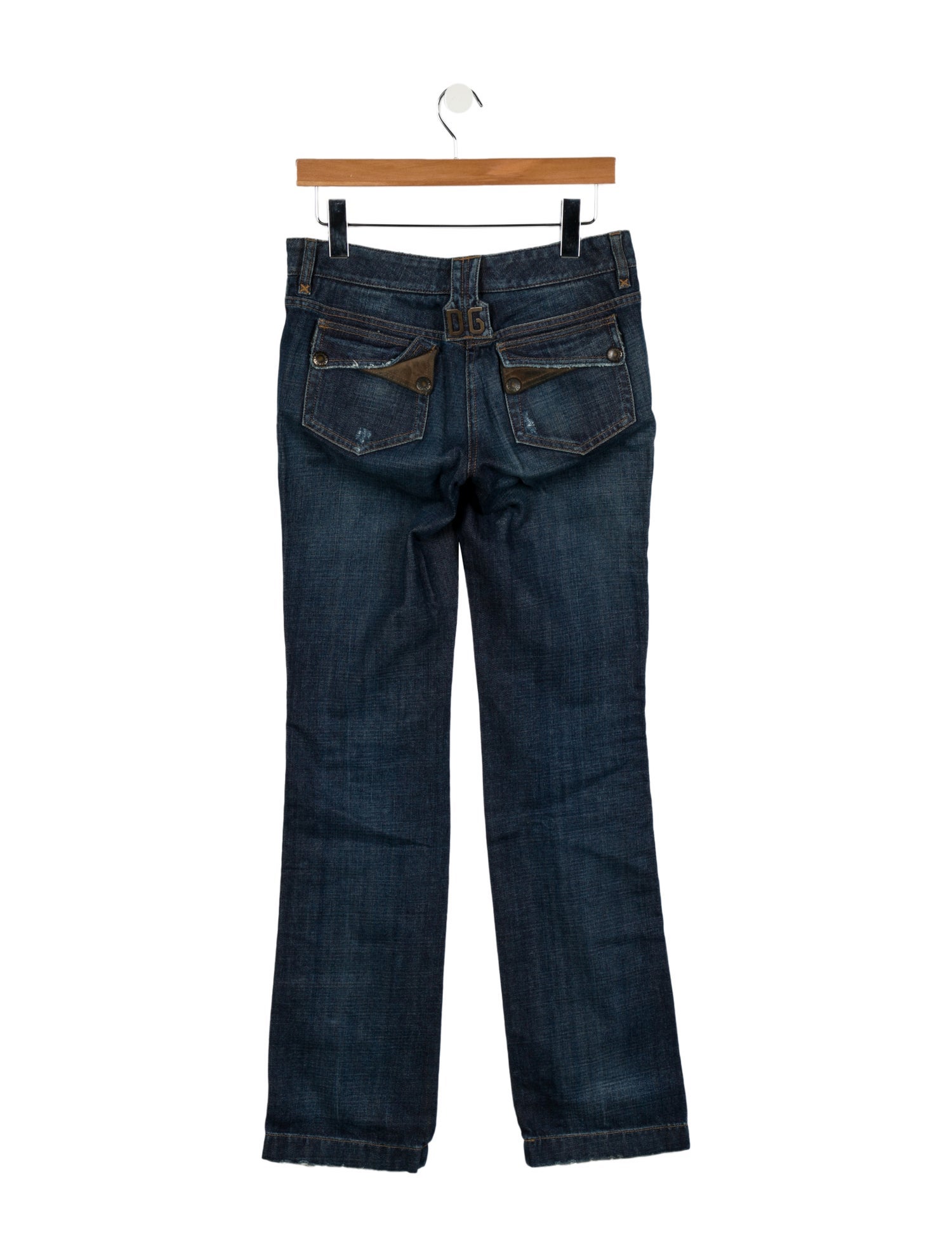 Dolce & Gabbana Mid-Rise Wide Leg Jeans