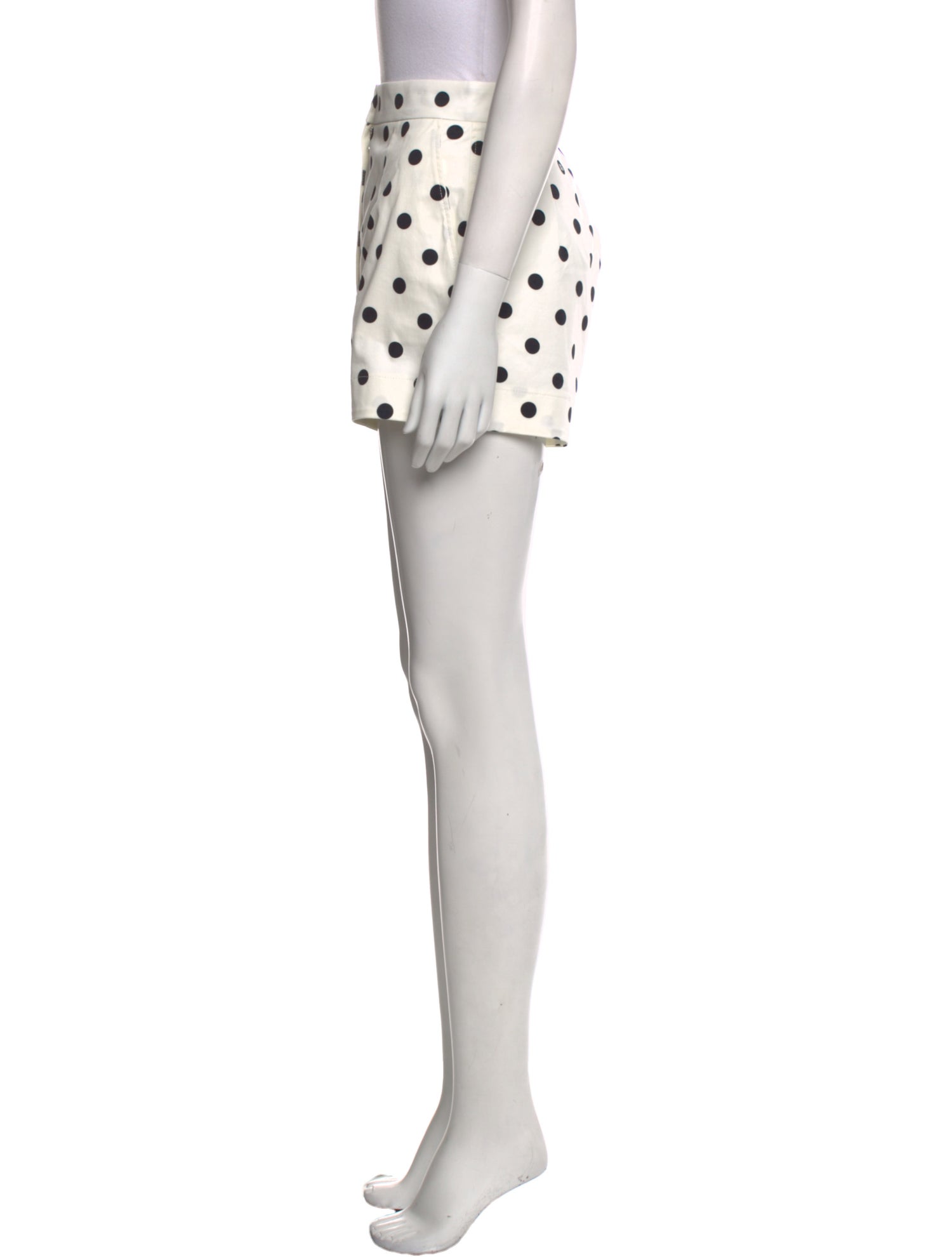 Dolce & Gabbana Polka Dot Print Mini Shorts w/ Tags