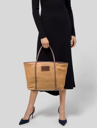 Dolce & Gabbana Raffia Tote