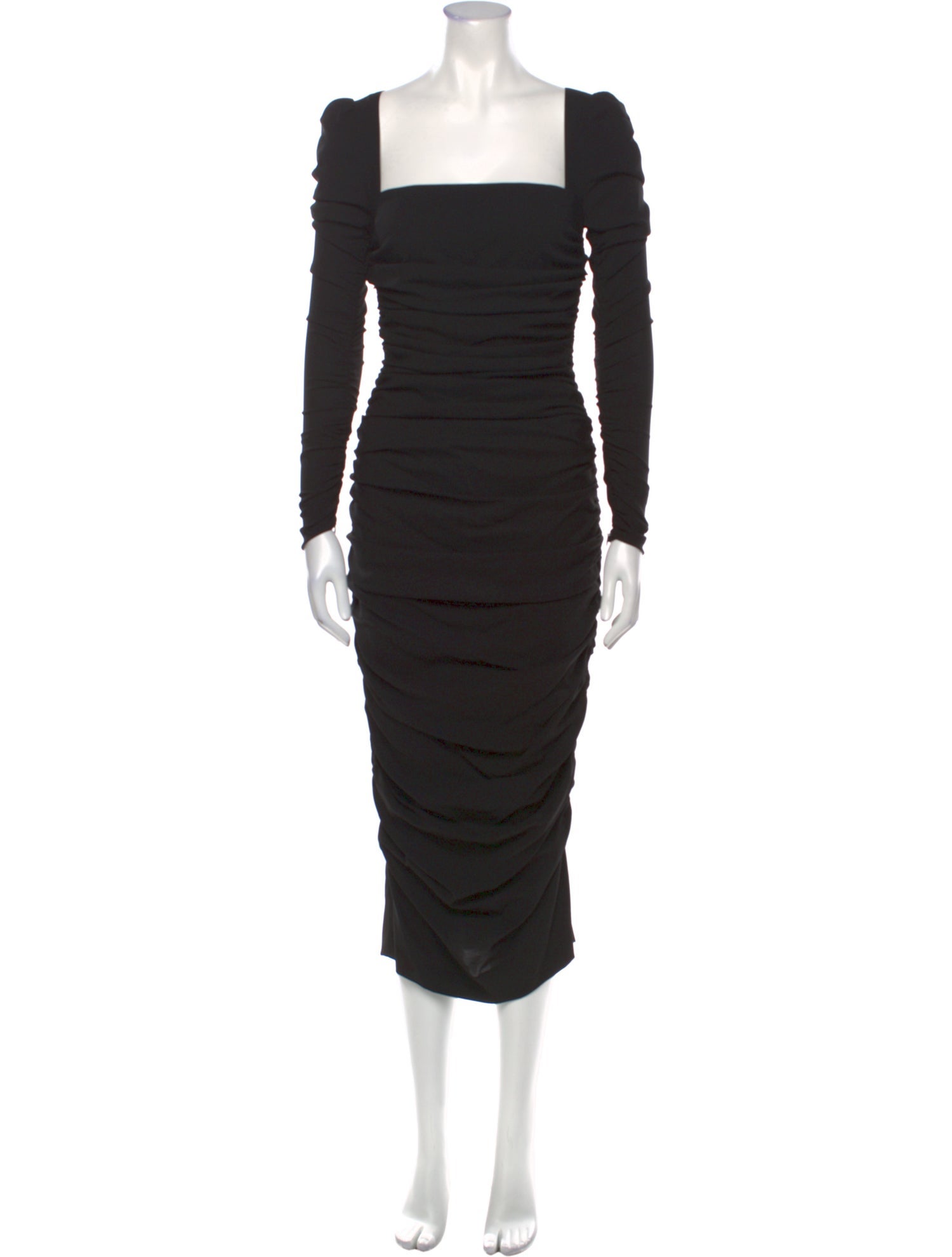 Dolce & Gabbana Square Neckline Long Dress