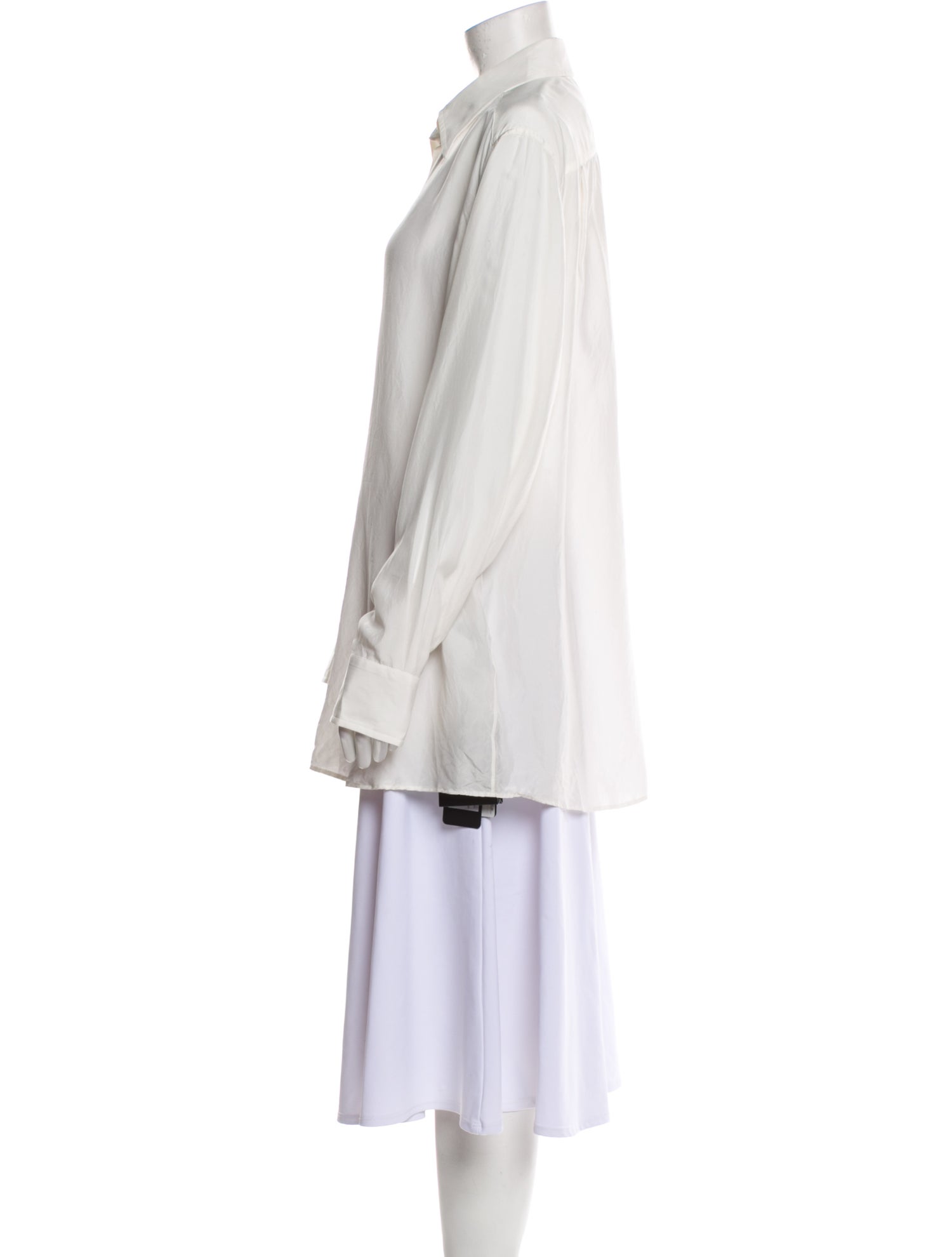 Dolce & Gabbana Silk Long Sleeve Tunic w/ Tags