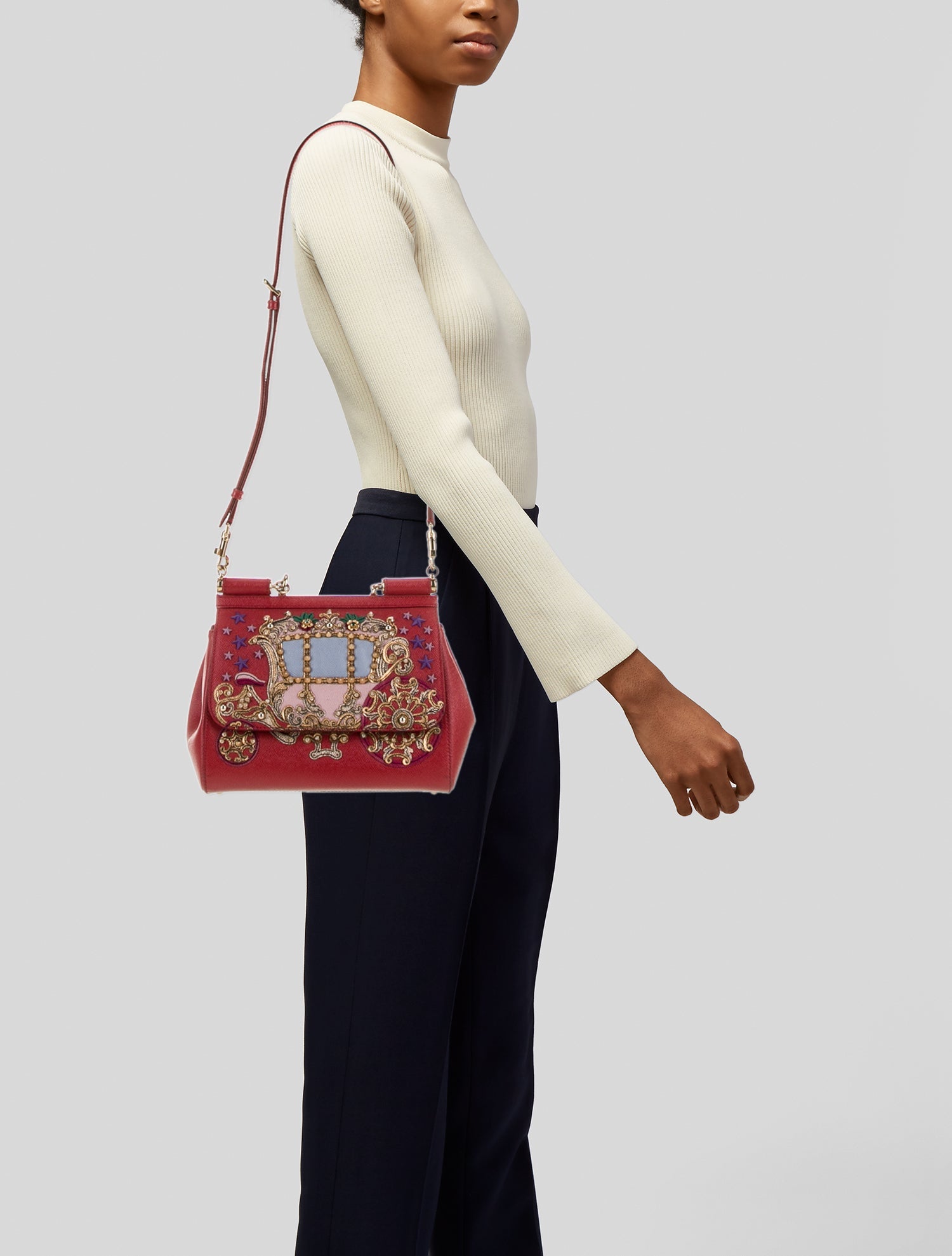 Dolce & Gabbana Leather Shoulder Bag