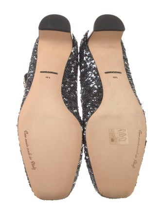 Dolce & Gabbana Sequins Crystal Embellishments Pumps
