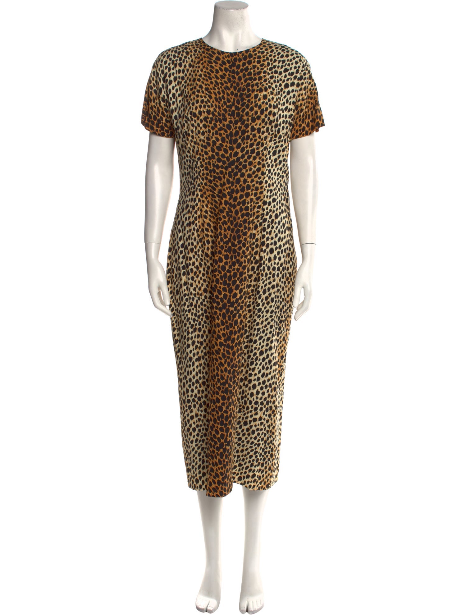 Dolce & Gabbana Silk Long Dress