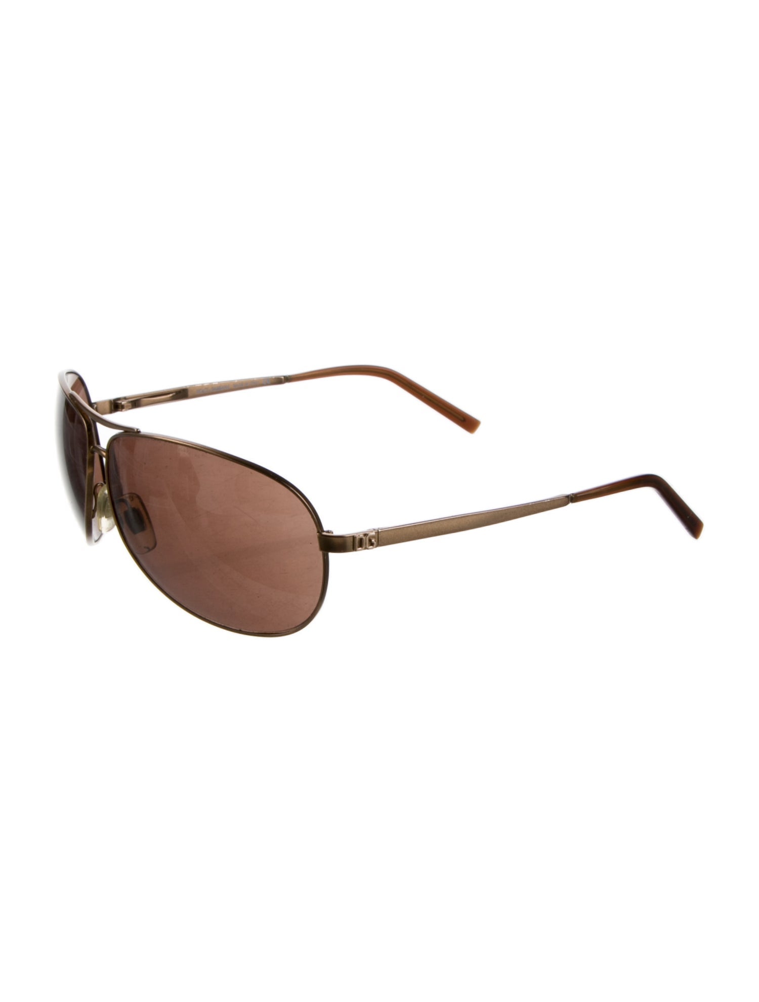 Dolce & Gabbana Aviator Tinted Sunglasses