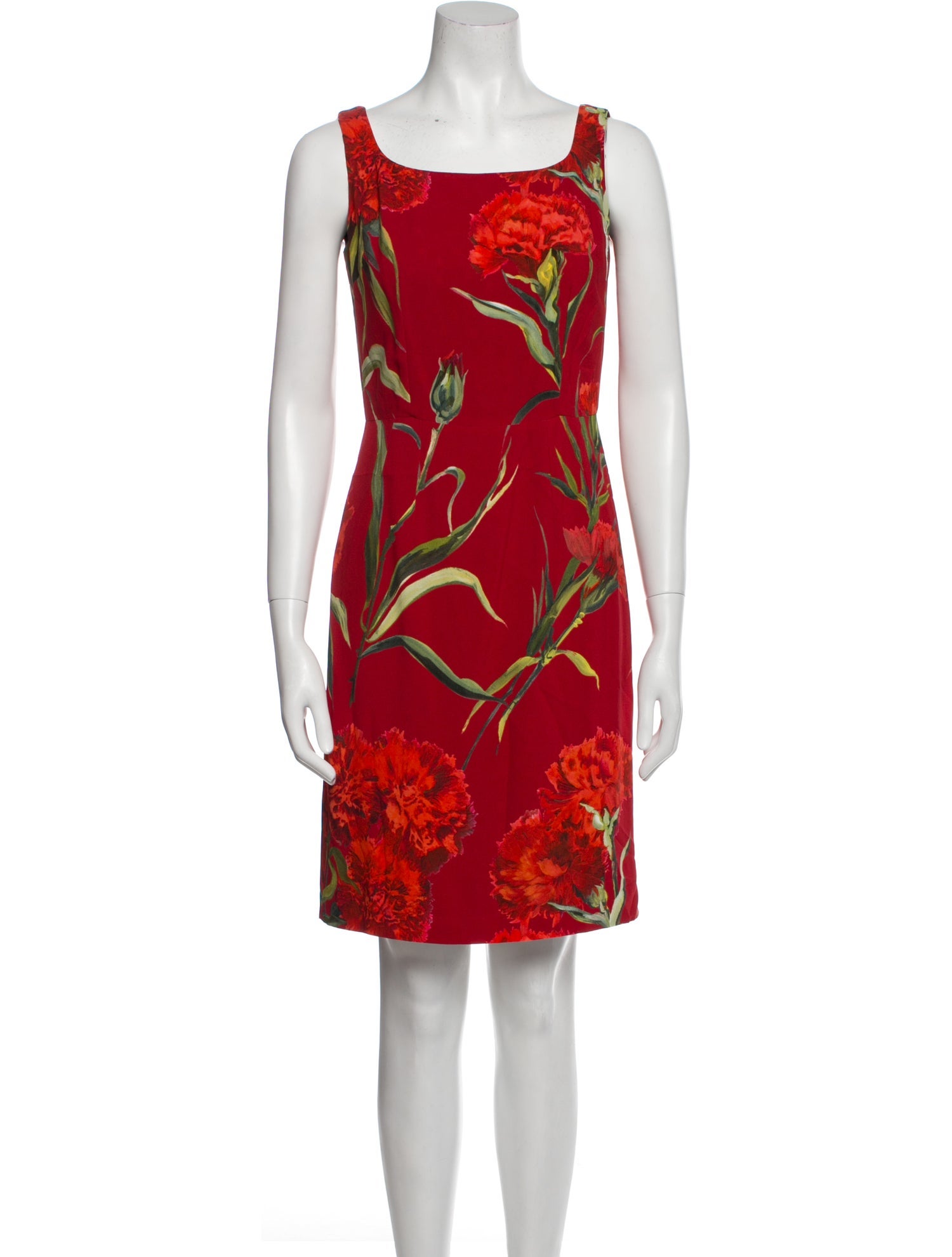 Dolce & Gabbana Floral Print Mini Dress