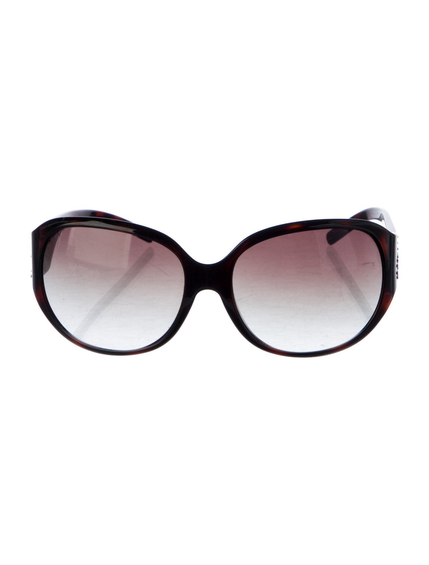 Chloé Oversize Gradient Sunglasses - Burgundy Sunglasses