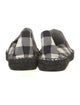 Dolce & Gabbana Canvas Plaid Print Espadrilles