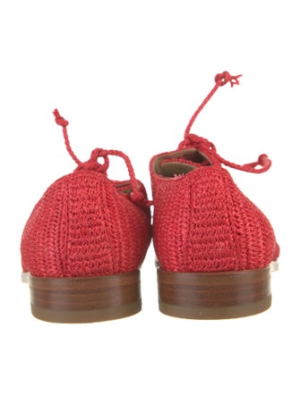 Dolce & Gabbana Raffia Oxfords