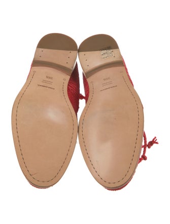 Dolce & Gabbana Raffia Oxfords