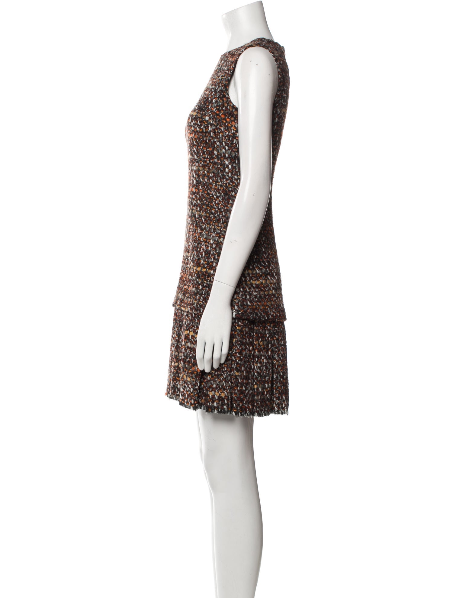 Dolce & Gabbana Tweed Mini Dress