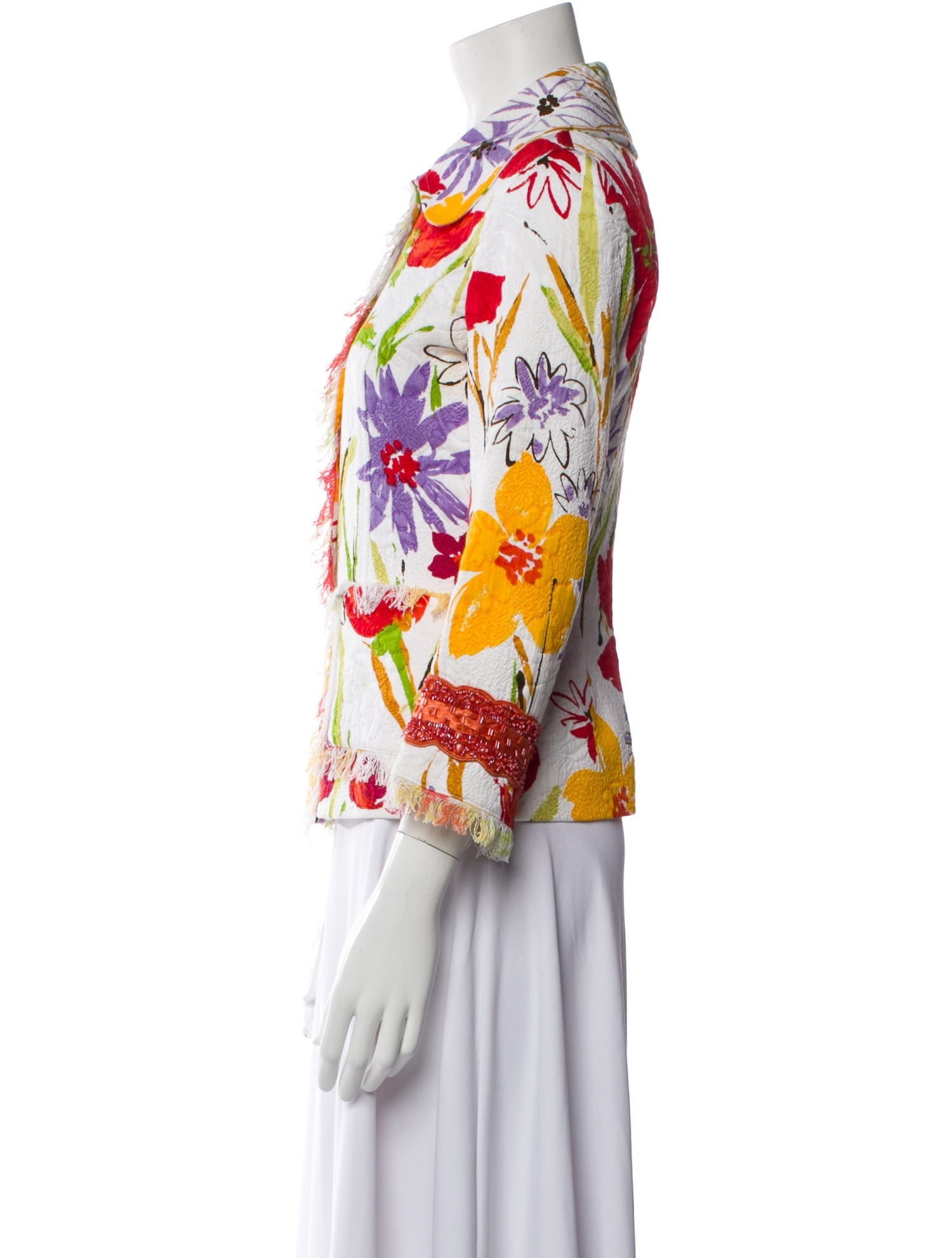 Dolce & Gabbana Floral Print Evening Jacket