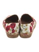 Dolce & Gabbana Canvas Floral Print Espadrilles