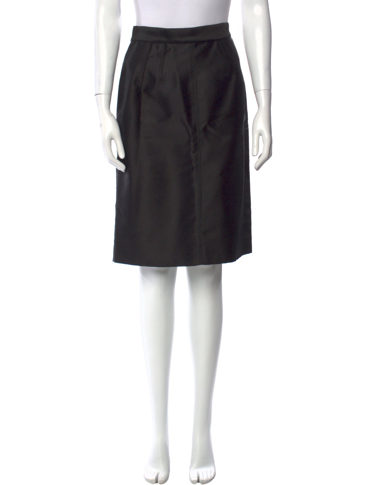 Dolce & Gabbana Silk Knee-Length Skirt