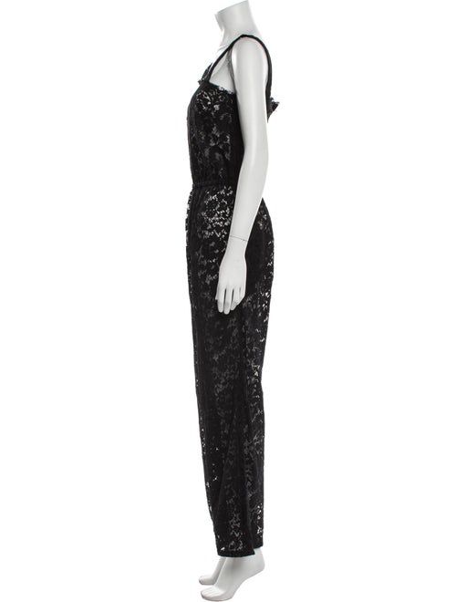 Dolce & Gabbana Lace Lace Pattern Jumpsuit