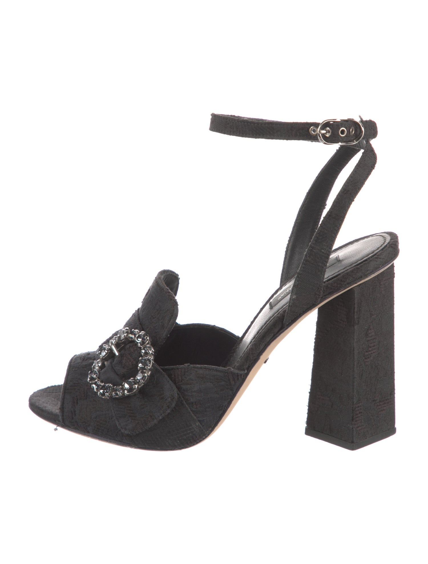 Dolce & Gabbana Crystal Embellishments Sandals