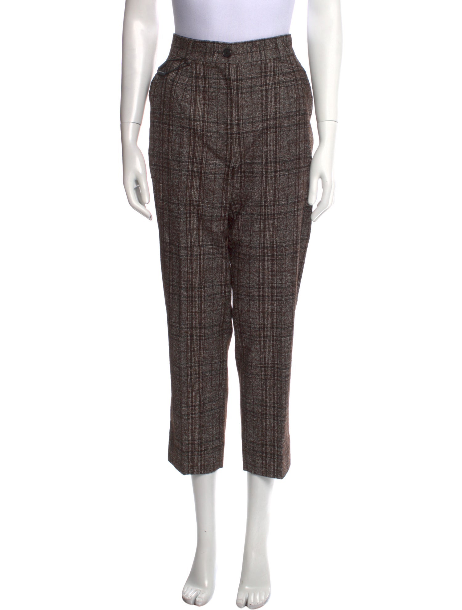 Dolce & Gabbana Alpaca Straight Leg Pants w/ Tags