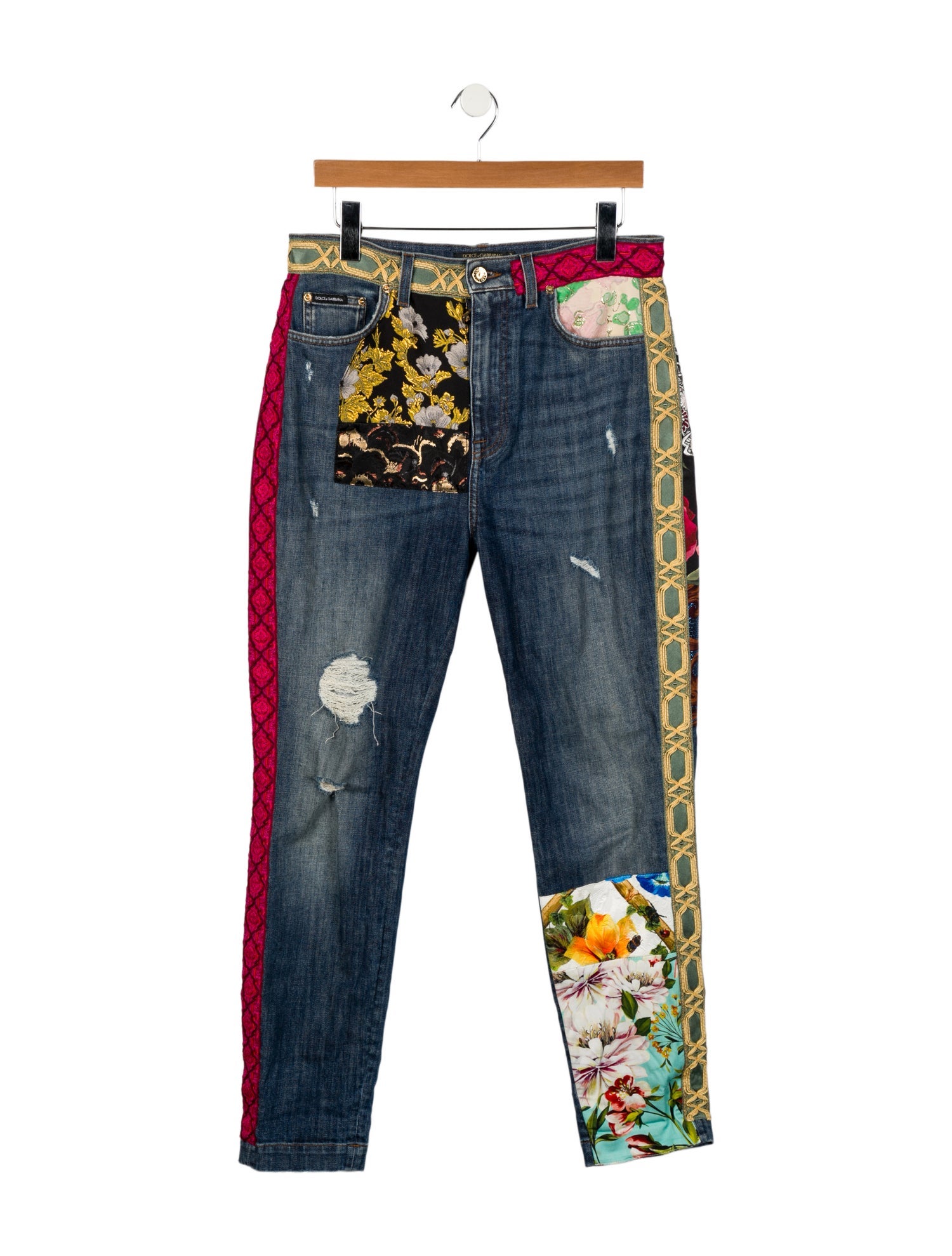 Dolce & Gabbana High-Rise Skinny Leg Jeans