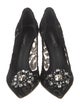 Dolce & Gabbana Lace Lace Pattern Pumps